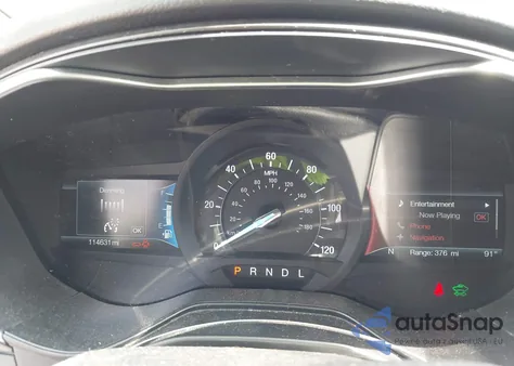 2019 Ford Fusion Hybrid Titanium z USA, uszkodzony, nr VIN 3FA6P0RU0KR260239